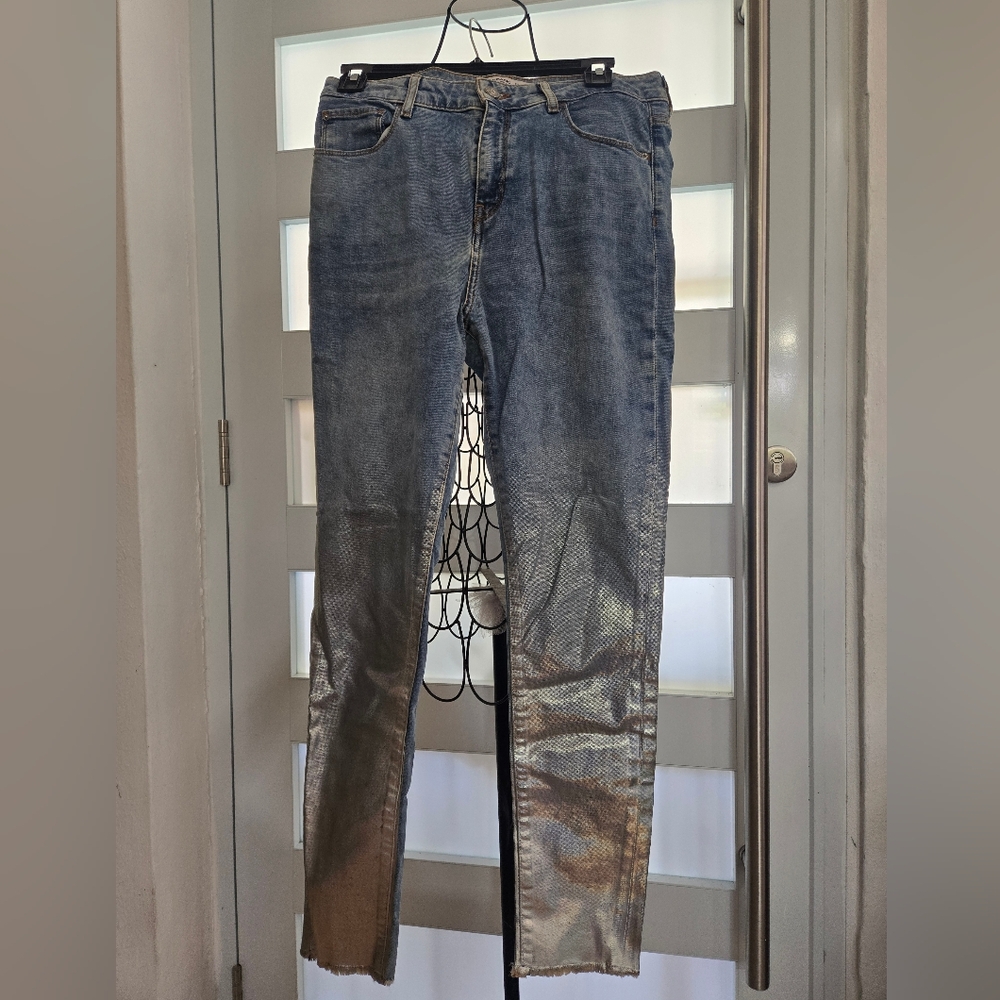 Zara Classic Blue Denim Jeans 6